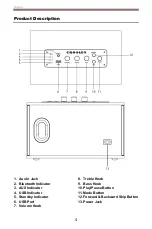 Предварительный просмотр 4 страницы Crosley CR3110A Instruction Manual