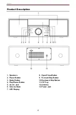 Preview for 4 page of Crosley CR3502A Instruction Manual