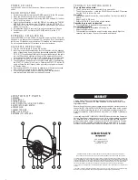 Preview for 2 page of Crosley CR37 Instruction Manual