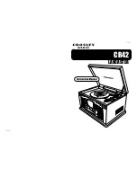 Crosley CR42 LANCASTER Instruction Manual preview