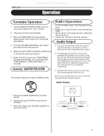 Preview for 7 page of Crosley CR6017A Instruction Manual