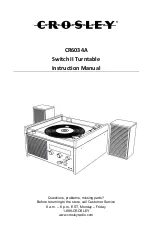 Crosley CR6034A Instruction Manual preview