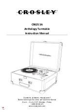 Crosley CR6253A Instruction Manual предпросмотр