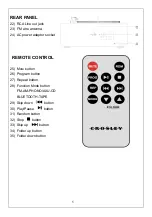 Предварительный просмотр 5 страницы Crosley CR7010A-BK Operating Instructions Manual