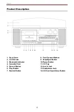 Preview for 4 page of Crosley CR7010A Instruction Manual