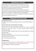 Предварительный просмотр 3 страницы Crosley CR7014A-BK Operating Instructions Manual