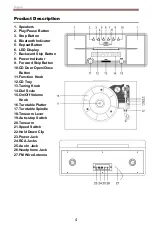 Предварительный просмотр 4 страницы Crosley CR7016A Instruction Manual