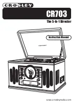 Crosley CR703 Instruction Manual preview