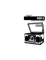 Crosley CR73-3 Instruction Manual preview