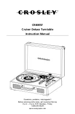 Crosley CR8005F Instruction Manual preview