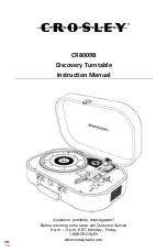 Crosley CR8009B Instruction Manual preview