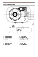 Предварительный просмотр 4 страницы Crosley CR8009B Instruction Manual