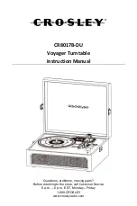 Crosley CR8017B-DU Instruction Manual preview