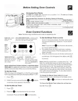 Preview for 5 page of Crosley CRE3580GWWA Use & Care Manual