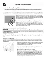 Preview for 10 page of Crosley CRE3580GWWA Use & Care Manual