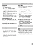 Preview for 11 page of Crosley CRE3580LSB Use & Care Manual