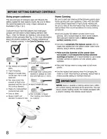 Preview for 8 page of Crosley CRE3580QSA Use & Care Manual