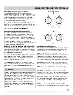 Preview for 7 page of Crosley CRE3580QSB Use & Care Manual