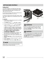 Preview for 12 page of Crosley CRE3580QSB Use & Care Manual