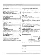 Preview for 2 page of Crosley CRE3870LBA Use & Care Manual