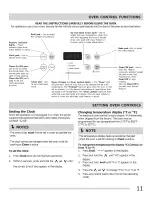 Preview for 11 page of Crosley CRE3870LBA Use & Care Manual