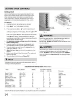 Preview for 14 page of Crosley CRE3870LBA Use & Care Manual