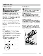 Предварительный просмотр 25 страницы Crosley CRE3875SSD Use & Care Manual