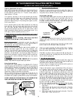 Предварительный просмотр 5 страницы Crosley CRG3110KWBA Installation Instructions Manual