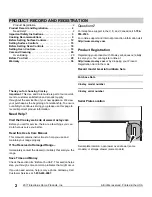 Preview for 2 page of Crosley CRGE3455TSA Use & Care Manual