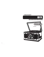 Предварительный просмотр 1 страницы Crosley Crosley Conductor CR73 Instruction Manual