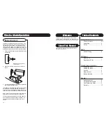 Preview for 4 page of Crosley Crosley Corsair CR612 Instruction Manual