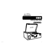 Предварительный просмотр 1 страницы Crosley Crosley Traveler Stack-O-Matic CR89-BT Owner'S Manual