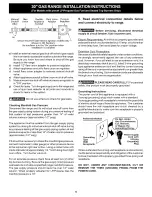 Предварительный просмотр 5 страницы Crosley CRP3160GQQA Installation Instructions Manual