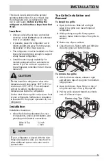 Preview for 5 page of Crosley CRSE233TB0 Use & Care Manual