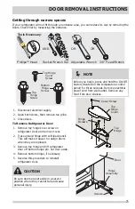 Preview for 7 page of Crosley CRSE233TB0 Use & Care Manual