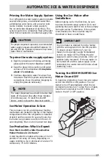 Preview for 17 page of Crosley CRSE233TB0 Use & Care Manual