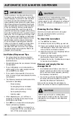 Preview for 18 page of Crosley CRSE233TB0 Use & Care Manual