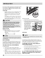 Предварительный просмотр 4 страницы Crosley CRSH268MB Use & Care Manual