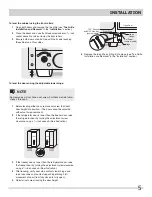 Предварительный просмотр 5 страницы Crosley CRSH268MB Use & Care Manual