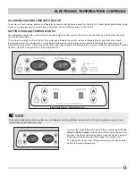 Предварительный просмотр 9 страницы Crosley CRSH268MB Use & Care Manual