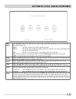 Предварительный просмотр 15 страницы Crosley CRSH268MB Use & Care Manual