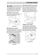 Preview for 17 page of Crosley CRT151HLW9 Use & Care Manual