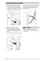 Предварительный просмотр 10 страницы Crosley CRT151HQW0 Use & Care Manual