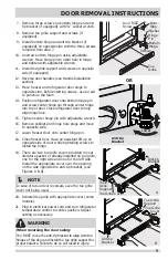 Preview for 9 page of Crosley CRTEH182TW0 Use & Care Manual