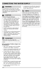 Preview for 12 page of Crosley CRTEH182TW0 Use & Care Manual