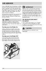 Предварительный просмотр 14 страницы Crosley CRTEH182TW0 Use & Care Manual