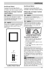 Preview for 15 page of Crosley CRTEH182TW0 Use & Care Manual