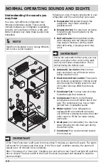 Preview for 20 page of Crosley CRTEH182TW0 Use & Care Manual