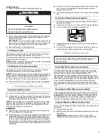 Preview for 7 page of Crosley CS22CFXTB01 User Instructions