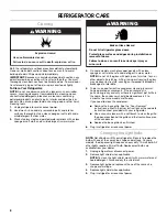 Preview for 8 page of Crosley CS22CFXTB01 User Instructions